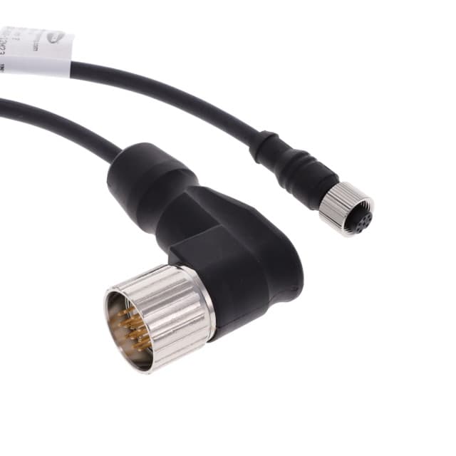 MQDEC-815-12M23RA CBL 12POS MALE TO FMALE 15'