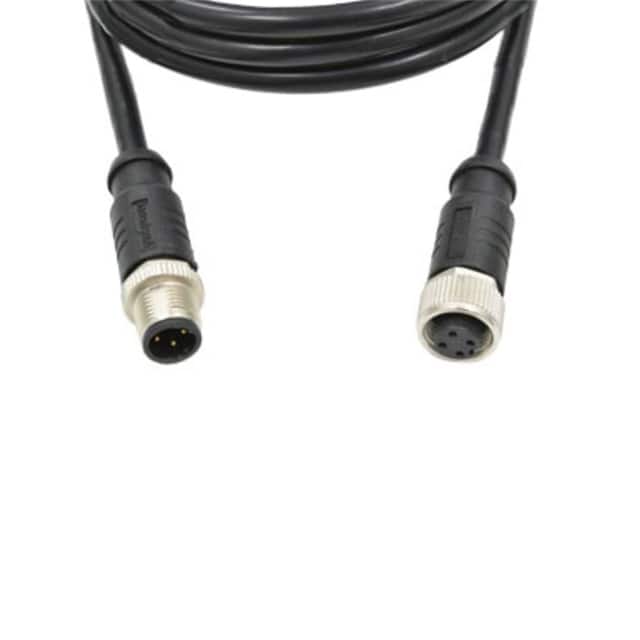 M12D04ML-12DFL-SD001 CBL 4POS MALE TO FMALE 3.28'