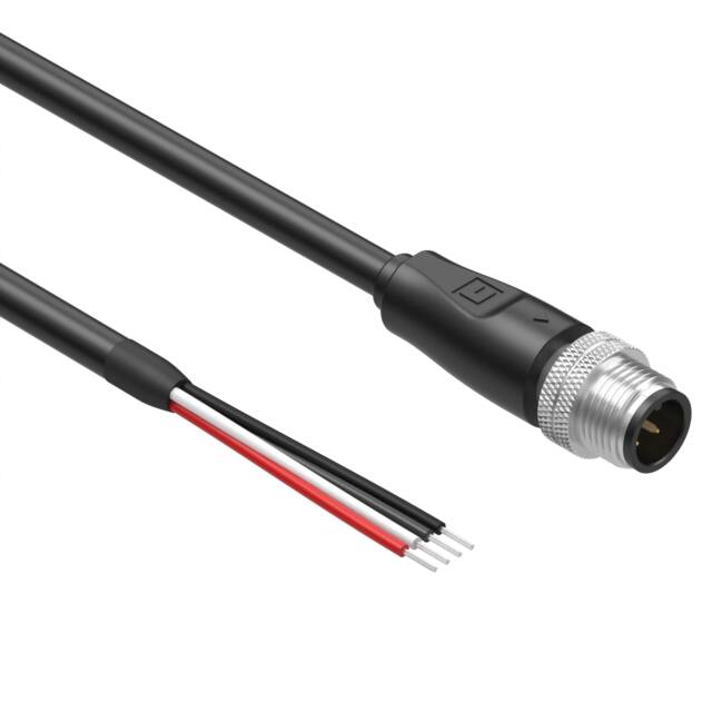 10-03821 CBL 3POS MALE TO WIRE 4.92'