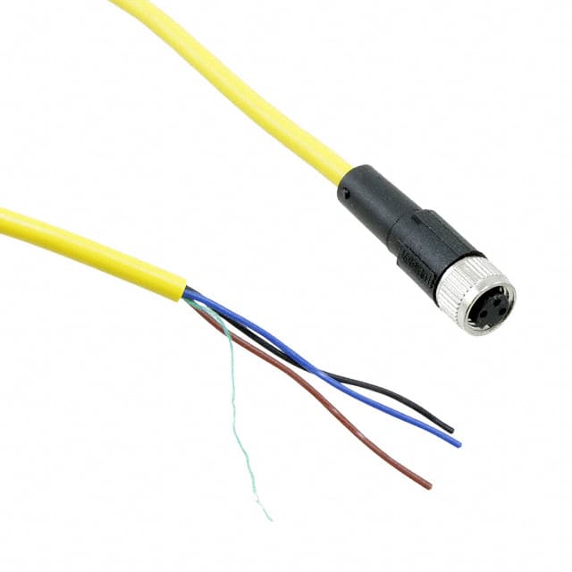 1406317 CBL 3POS FMALE TO WIRE 16.4'