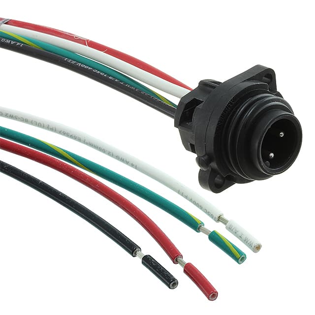 CA0161G113005 CBL 4POS MALE TO WIRE 1.64'