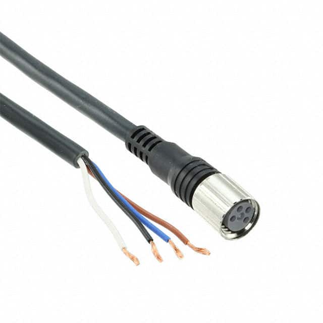 XS3F-M421-402-A CBL 4POS FMALE TO WIRE 6.56'