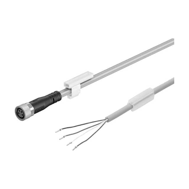 NEBU-M8G4-K-2.5-LE4 CBL 4POS FMALE TO WIRE 8.2'