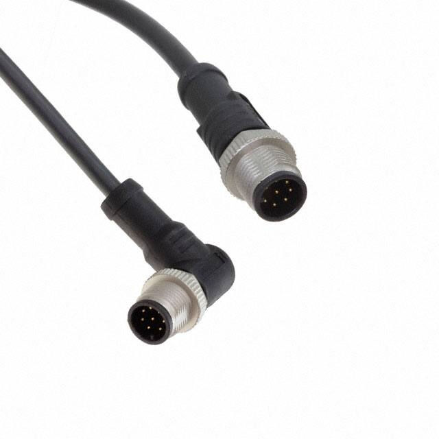 M12A08ML-12AMR-SB001 CBL 8POS MALE TO MALE 3.28'