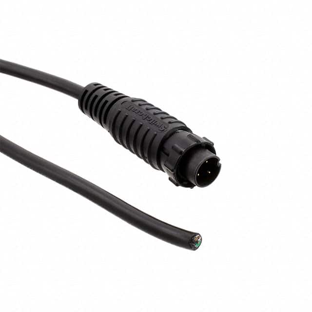 CAEN3C3M07990 CBL 3POS MALE TO WIRE 6.56'