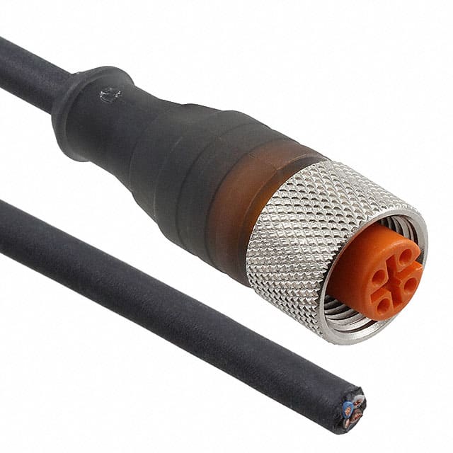 RKT 4-225/2M CBL 4POS FMALE TO WIRE 6.56'