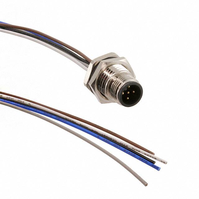MPM12A05I12AR01 CBL 5POS MALE TO WIRE 1'