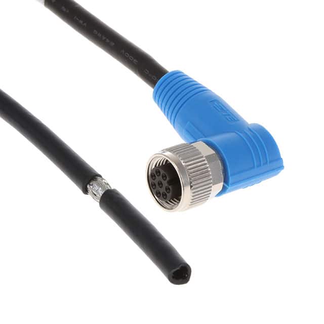 T4161410008-002 CBL 8POS FMALE TO WIRE 3.28'