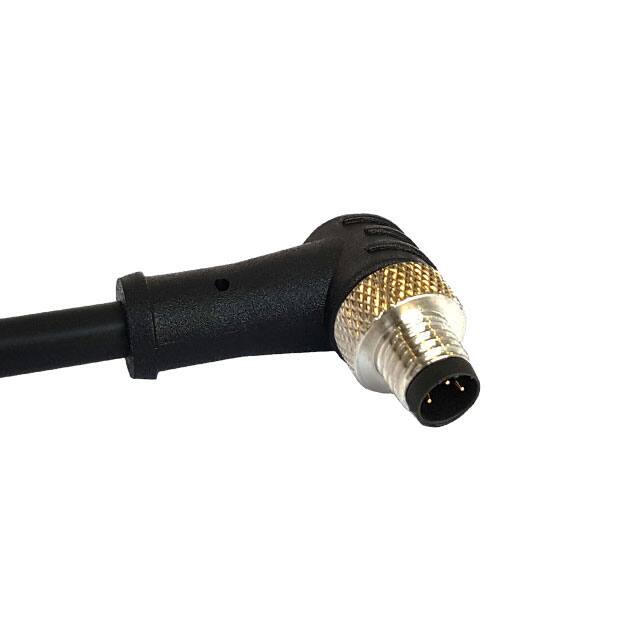 PXPPVC08RAM04ACL010PVC CBL 4POS MALE TO WIRE 3.28'