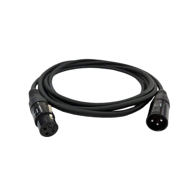 IO-XLR3-50-P CBL 3POS MALE TO FMALE 50'