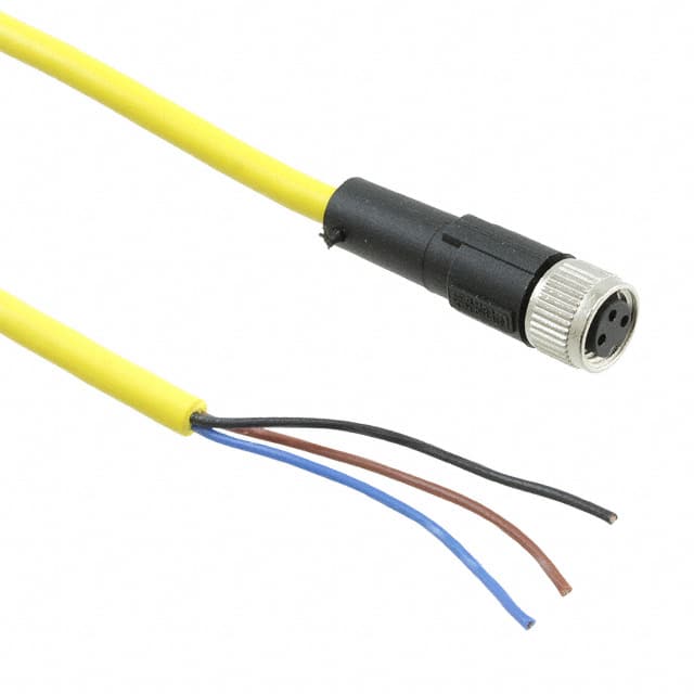 1406316 CBL 3POS FMALE TO WIRE 32.8'