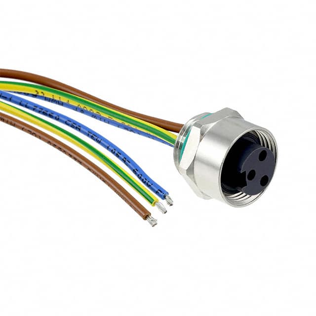 21043162301 CBL 3POS FMALE TO WIRE 1.64'