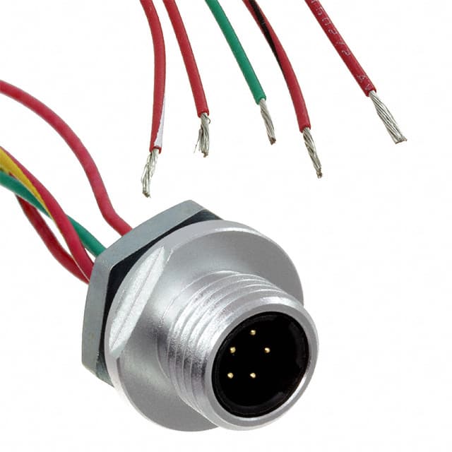 1200740190 CBL 5POS MALE TO WIRE 1'