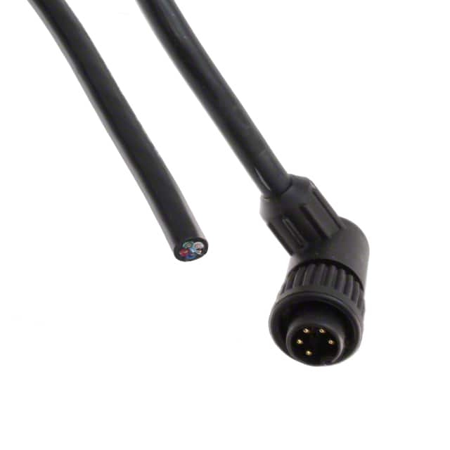 CARA62805P07990 CBL 5POS MALE TO WIRE 6.56'