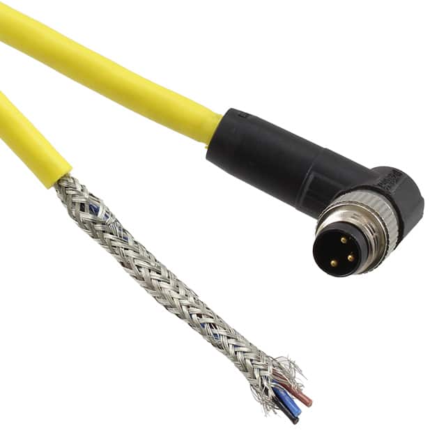 1406060 CBL 3POS MALE TO WIRE 6.56'