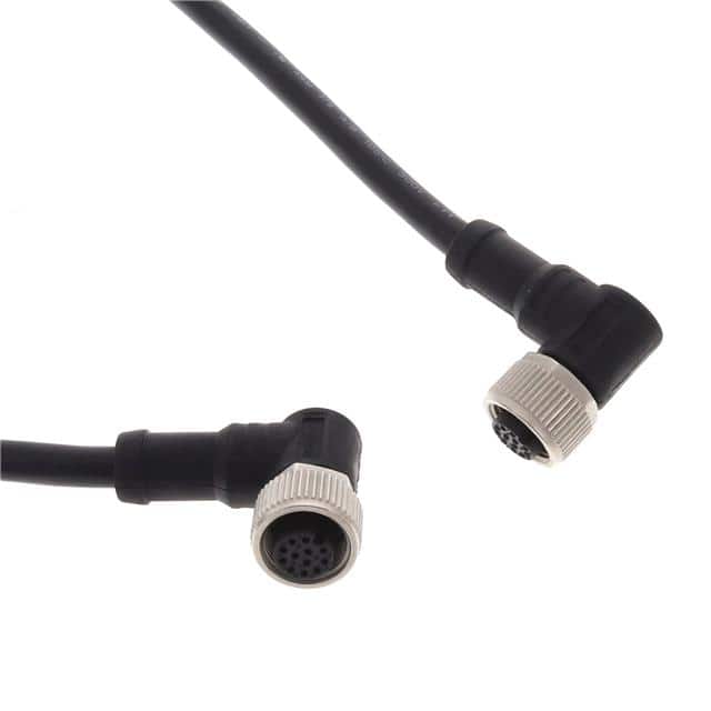 M12A12FR-12AFR-SDA05 CBL 12POS FMALE TO FMALE 1.64'