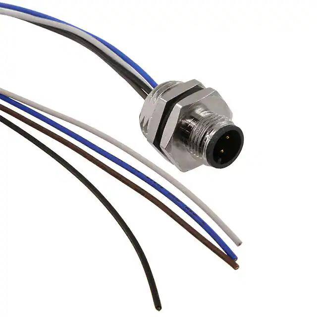 MPM12A04I12DF01 CBL 4POS MALE TO WIRE 1'