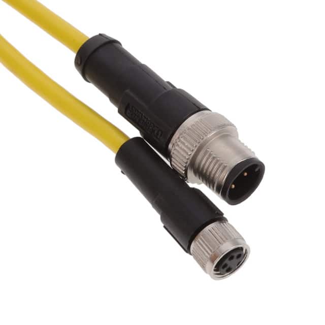 1406216 CBL 4POS MALE TO FMALE 1.64'