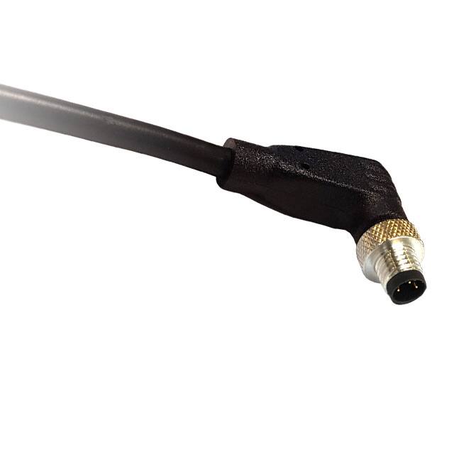 PXPPVC05RAM04ACL010PVC CBL 4POS MALE TO WIRE 3.28'