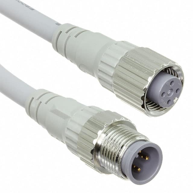 XS2W-D423-G81-A CBL 4POS MALE TO FMALE 16.4'