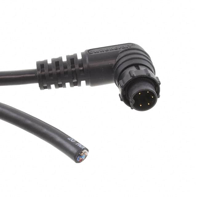 CARAEN3C5M07990 CBL 5POS MALE TO WIRE 6.56'