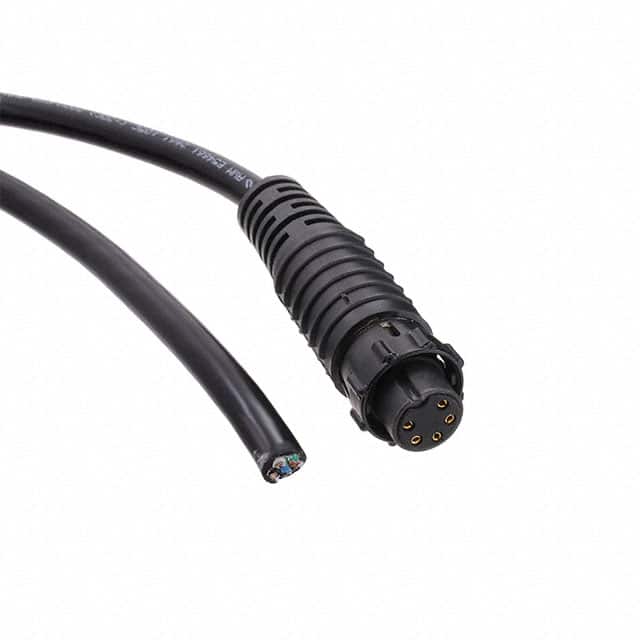 CAEN3C5F07990 CBL 5POS FMALE TO WIRE 6.56'