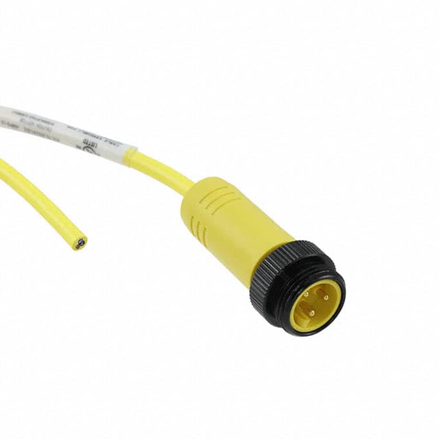 1416572 CBL 3POS MALE TO WIRE 6.56'