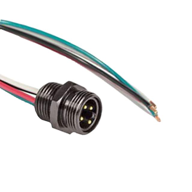P29036-M1 CBL 4POS MALE TO WIRE 3.28'