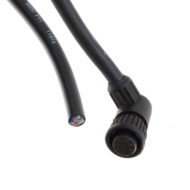 CARA62808S07990 CBL 8POS FMALE TO WIRE 6.56'
