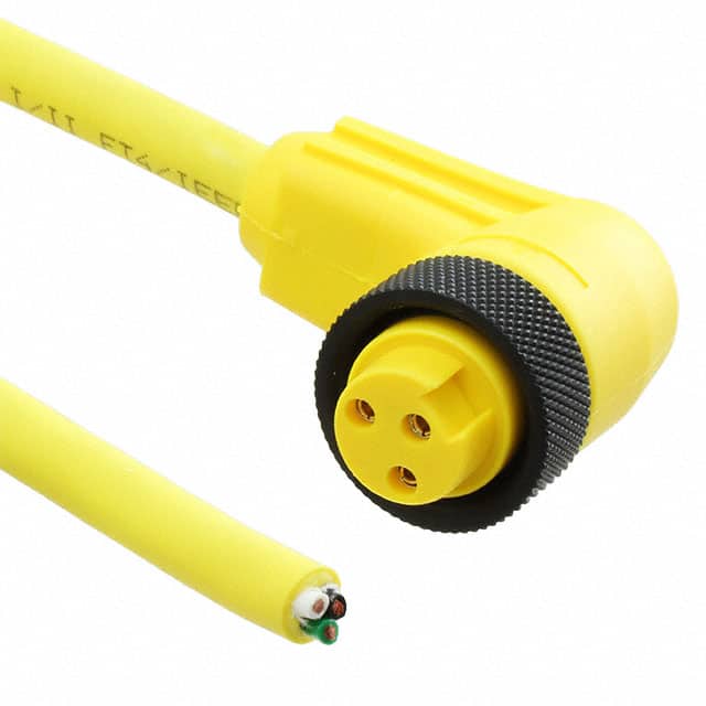 RKW 30-838/5M CBL 3POS FMALE TO WIRE 16.4'