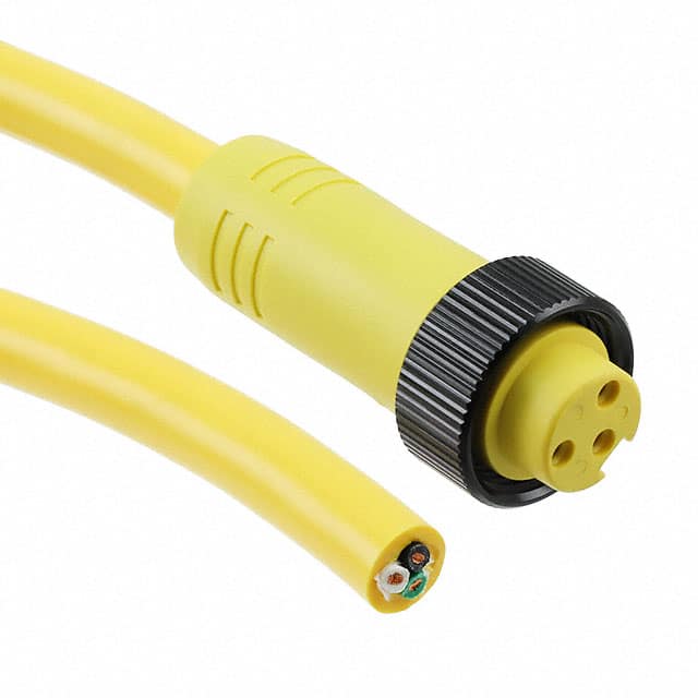 1416778 CBL 3POS FMALE TO WIRE 32.8'