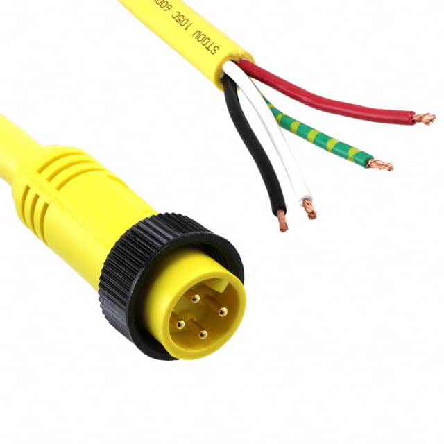 1300060995 CBL 4POS MALE TO WIRE 6'
