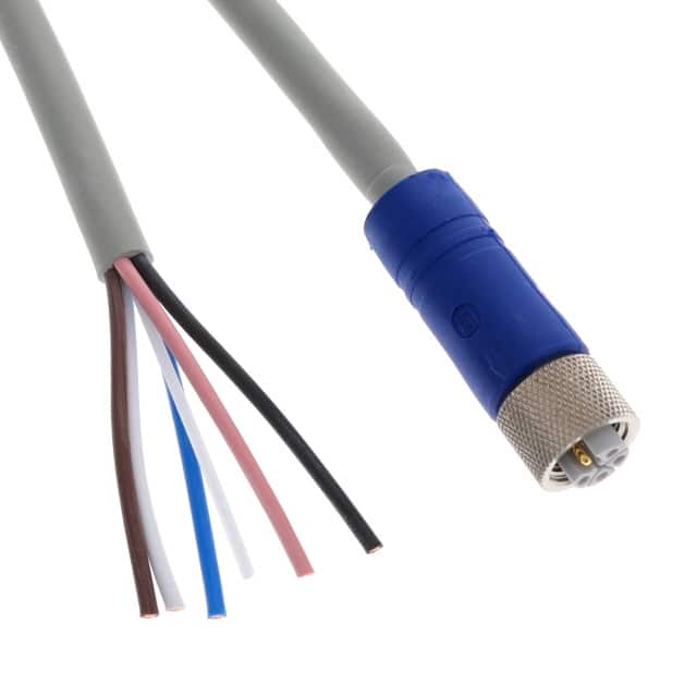 RKT 5L-949/2 M CBL 5POS FMALE TO WIRE 6.56'