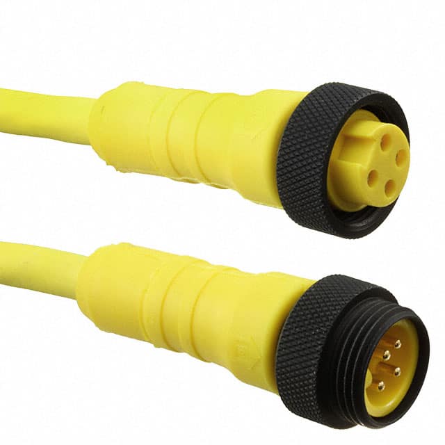 RSRK 40-839/12M CBL 4POS MALE TO FMALE 39.4'