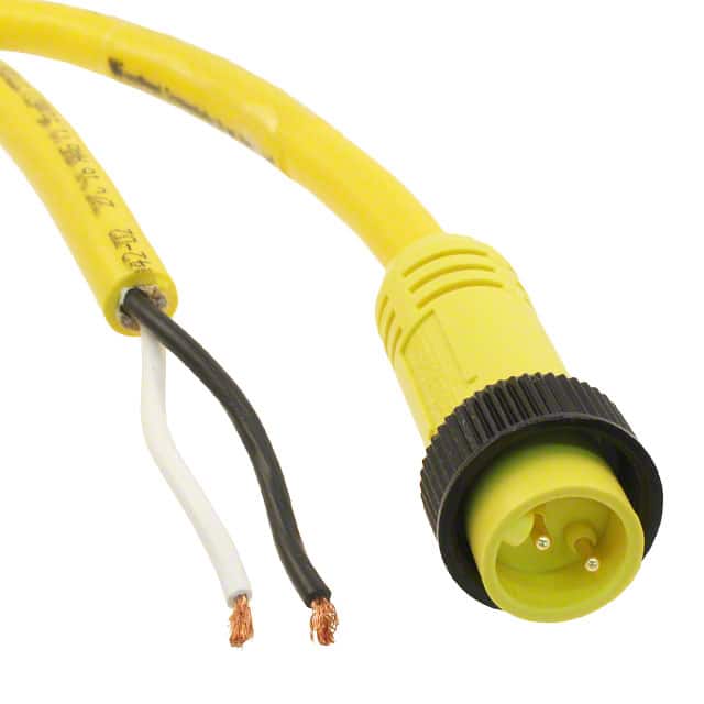 1300060162 CBL 2POS MALE TO WIRE 12'