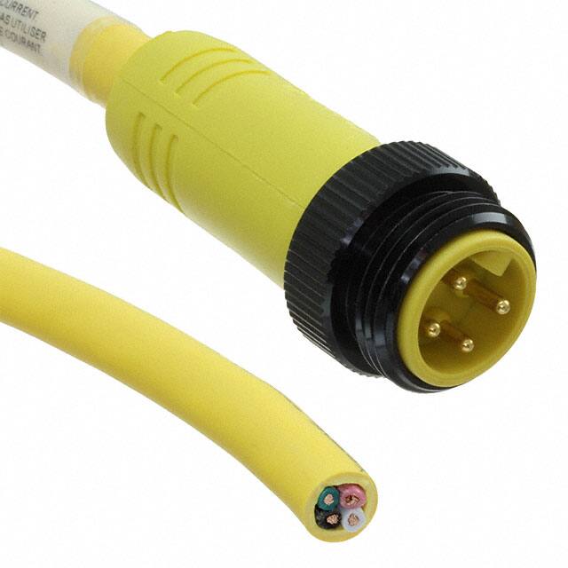 MN47AC01M020 CBL 4POS MALE TO WIRE 6.56'