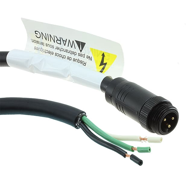 P29020-M2 CBL 3POS MALE TO WIRE 6.56'