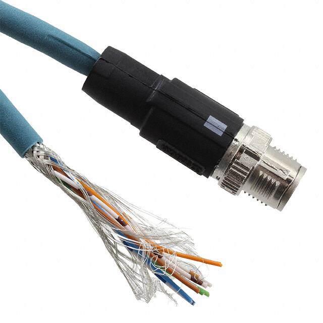 1407467 CBL 8POS MALE TO WIRE 3.28'