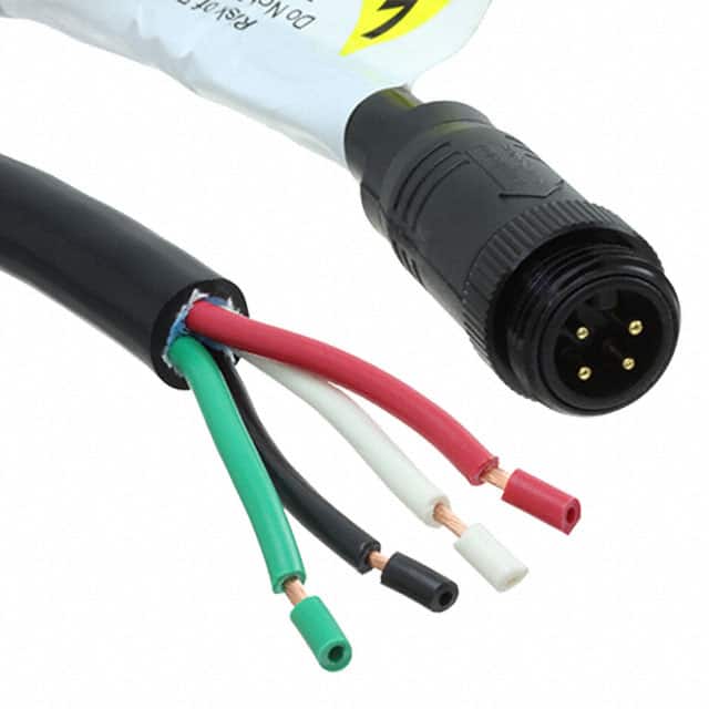 P29016-M2 CBL 4POS MALE TO WIRE 6.56'