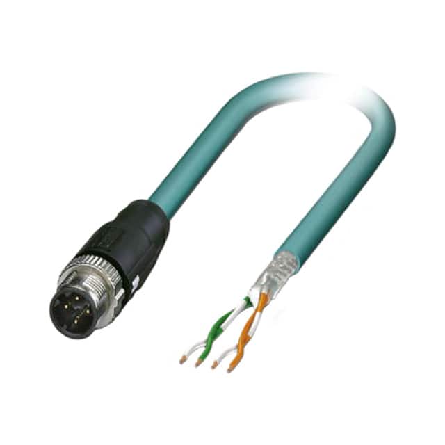 1408728 CBL 4POS MALE TO WIRE 32.8'