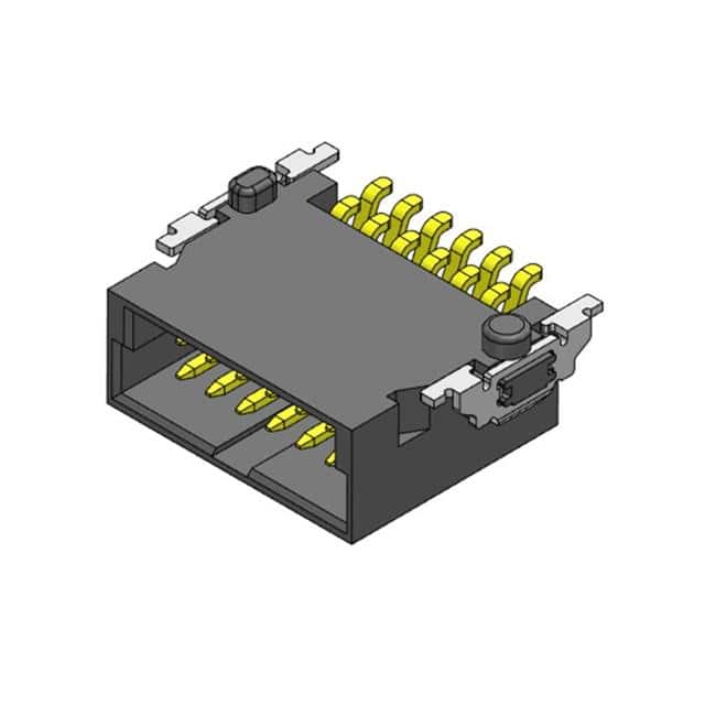 GBED204-0679B001C1AD PITCH 1.27MM MALE SMC Q TYPE SMT