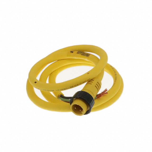 1300000070 CBL 4POS MALE TO WIRE 6'