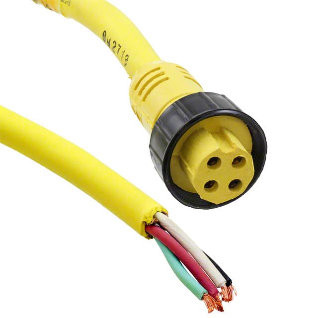 1300000088 CBL 4POS FMALE TO WIRE 6'