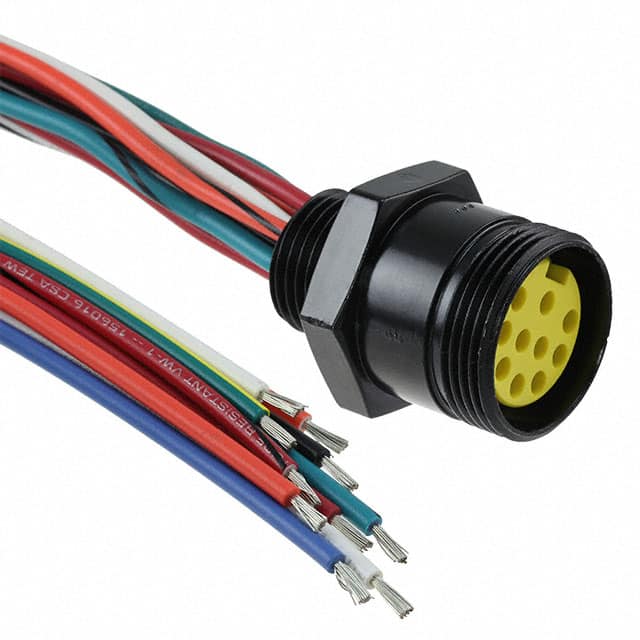 1300150024 CBL 10POS FMALE TO WIRE 1'