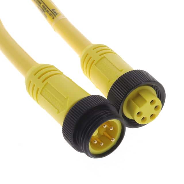 1300100104 CBL CIRC 5POS MALE TO FEM 9.84'