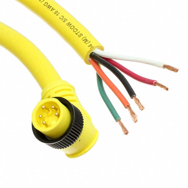 1300061528 CBL 5POS MALE TO WIRE 30'