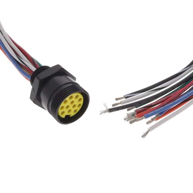 1300150071 CBL 12POS FMALE TO WIRE 3.28'