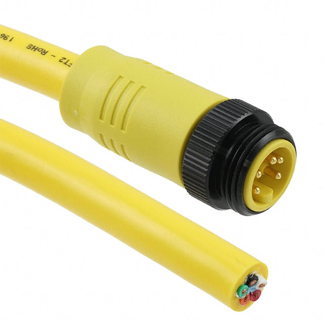 1416834 CBL 5POS MALE TO WIRE 16.4'
