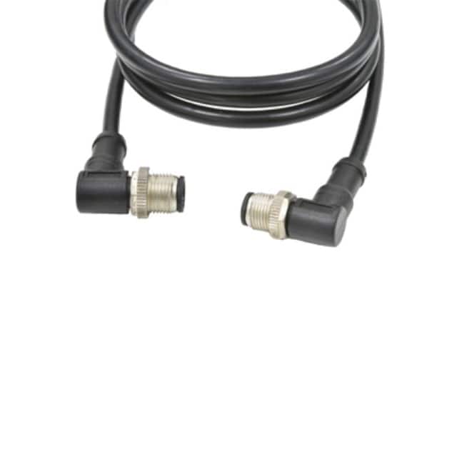 M12D04MR-12DMR-SBA05 CBL 4POS MALE TO MALE 1.64'