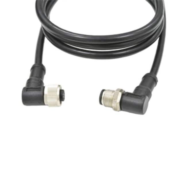 M12A04MR-12AMR-SD001 CBL 4POS MALE TO MALE 3.28'